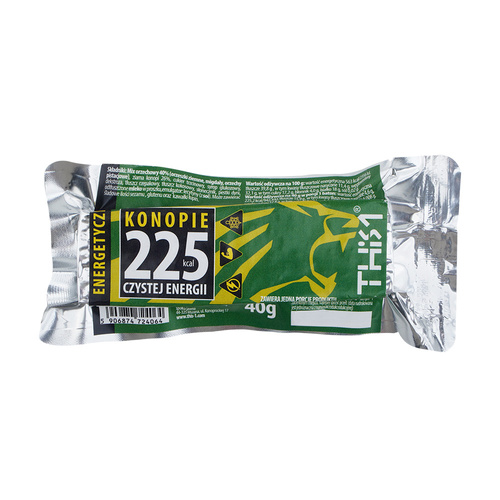 This-1 - Baton Energetyczny Orzechy-Konopie - 225 kcal - 40 g - TH1ENEHE