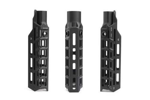 Strike Industries - Łoże M-LOK do Benelli M2 VOA Handguard - Drop-In - Quick Detach - Czarne - SI-VOA-BM2-RAIL-BK