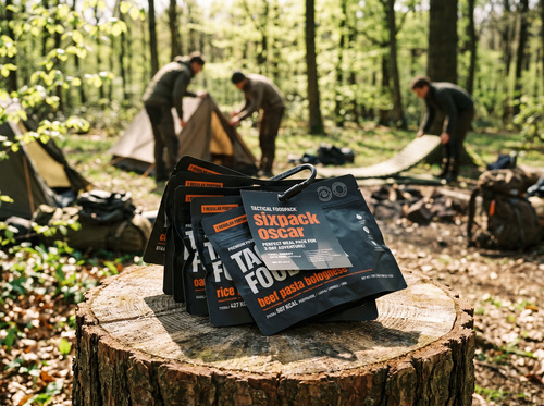 Tactical Foodpack - Zestaw liofilizowanych racji żywnościowych Sixpack Oscar - 2910 kcal - C0021