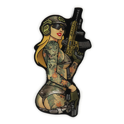 M-Tac - Naklejka Tactical Girl #4 Tatto Yakuza - PVC - Wielokolorowa - 5795