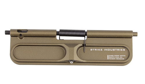 Strike Industries - Klapka wyrzutnika łusek BUDC Billet Ultimate Dust Cover - Flat Dark Earth - AR-BUDC-223-FDE