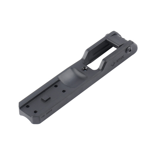 Kruk - Montaż dla celowników Aimpoint Micro na AKS-74U - Aluminium - Armor Black - CRC2U078