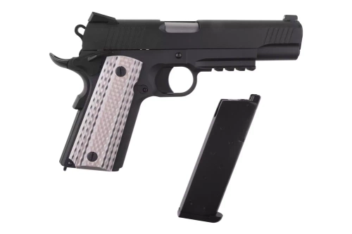 WE - Replika pistoletu 1911 M45A1 - Czarna - WET-02-017221