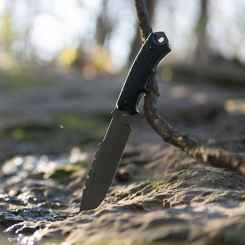 Schrade - Nóż taktyczny Extreme Survival - AUS-10 - Czarny/Grafitowy - 1182512