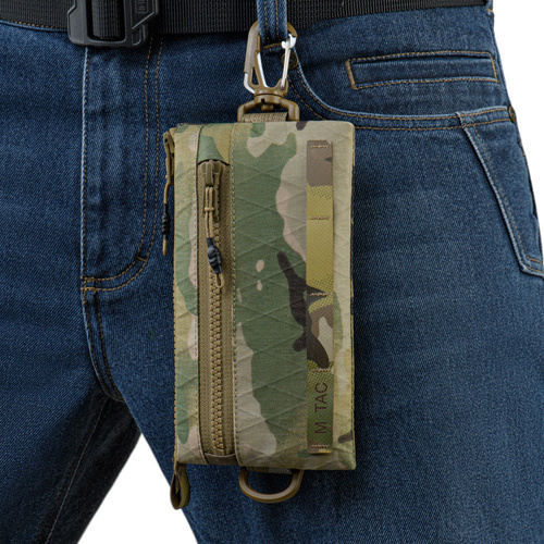 M-Tac - Portfel taktyczny poziomy X-Pac Elite z karabińczykiem - Multicam - 10453008