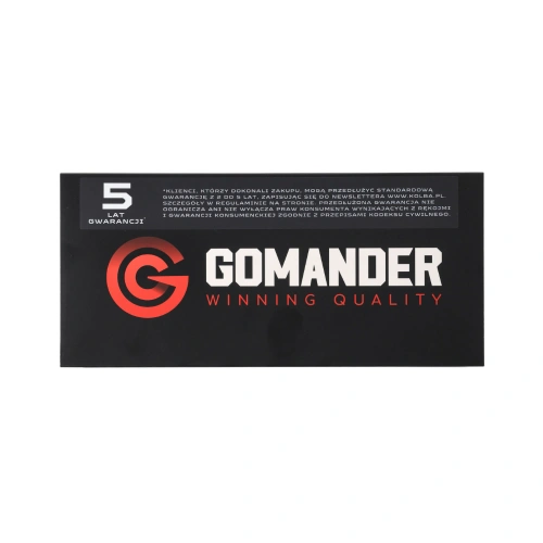 Hamulec wylotowy Gomander Raptor 9 mm 1/2x28 UNEF - Stal - Czarny - TBO.10212_0-1_2x28un