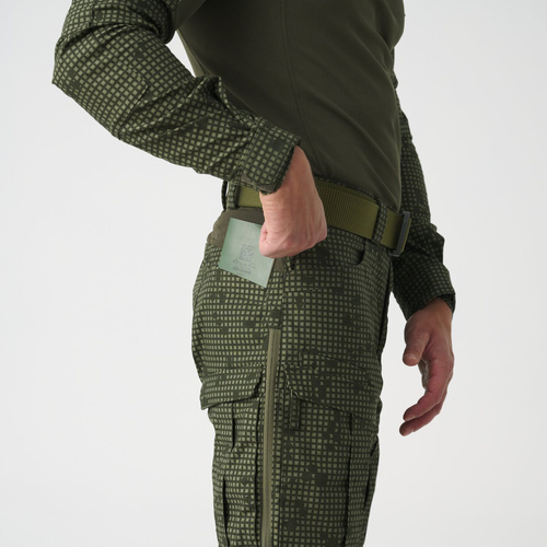 Helikon - Spodnie taktyczne MCDU - PolyCotton Stretch Ripstop - Olive Green/ERDL - SP-MCD-SP-1P02A