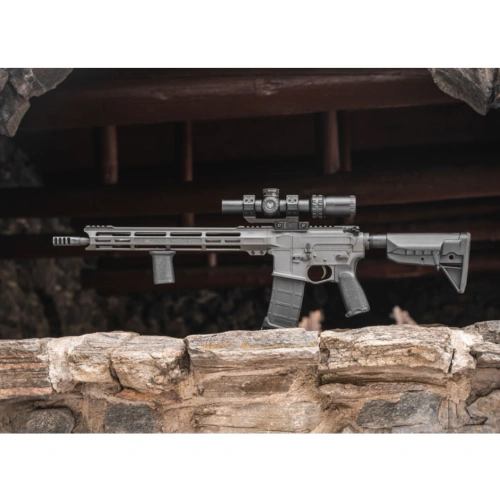 Swampfox Optics - Luneta biegowa Arrowhead SFP LPVO - 1-6x - Guerilla DOT MIL Red - Czarna - ARH16241-RL