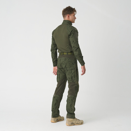 Helikon - Spodnie taktyczne MCDU - PolyCotton Stretch Ripstop - Olive Green/ERDL - SP-MCD-SP-1P02A