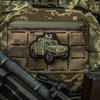 M-Tac - Naszywka Morale Patch 3D HMMWV - PVC - Olive - 51348350