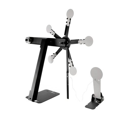 RazorGun - Cel wiatrówkowy Texas Star z popperem - Metal - Czarny - B-1055YK