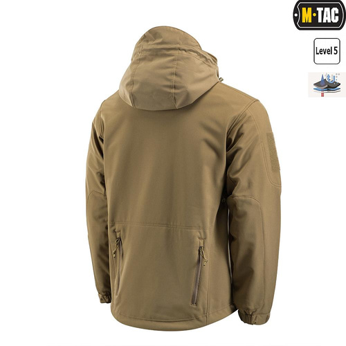 M-Tac - Kurtka Soft Shell z podpinką - Coyote - 20501003