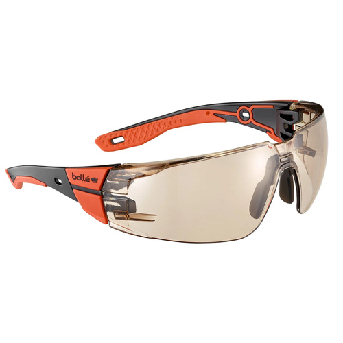 Bolle Safety - Okulary ochronne RUSH+ 2.0 - EN ISO 16321-1 - Platinum - Copper - RUSPMN31E