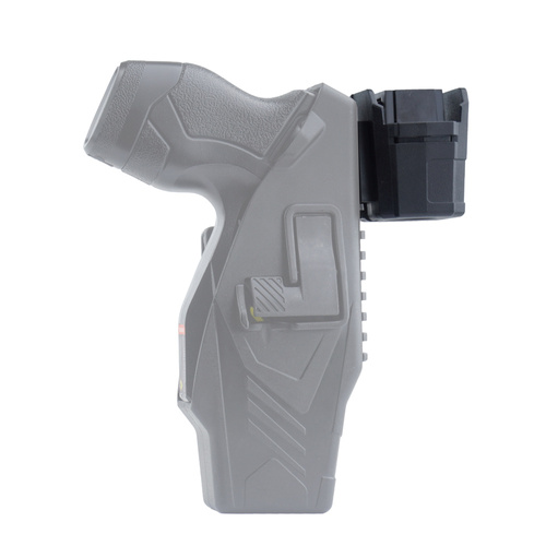 Husha - Kabura na kartridż do paralizatora TX100P - Na pas 50 mm - Polimerowa - Czarna - TASH-MD