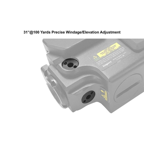 UTG - Celownik laserowy Leapers Ambidextrous Compact Green Laser - Czarny - SCP-LS279S-A