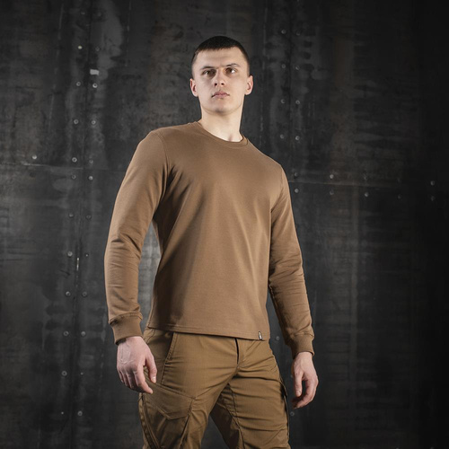 M-Tac - Sweter wojskowy całoroczny 4 Seasons - Coyote Brown - 20044017