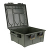 Fosco Industries - Skrzynia amunicyjna Utility Ammo Box Large - 28 L - Polimer - Zielony - 465205