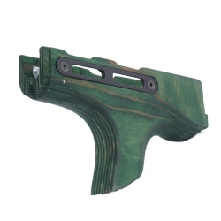 FTCS - Customowe Łoże AK Mod 7 - M-LOK - Short Forward Curved - Forest Green - Nr. 2 FG