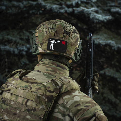 M-Tac - Naszywka Flaga Czarnobrody RPG-7 - Oxford - Czarna - 51483008