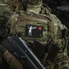 M-Tac - Naszywka Flaga Czarnobrody RPG-7 - Oxford - Czarna - 51483008