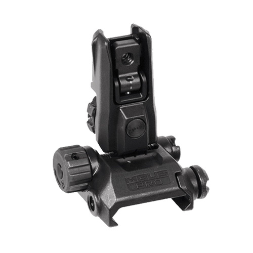 Magpul - Celownik przeziernikowy składany MBUS® Pro LR - Czarny - MAG527