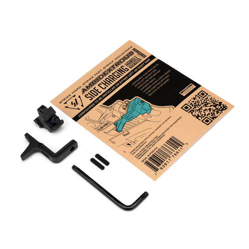 Strike Industries - Obustronna rączka przeładowania do pistoletu Sig Sauer P320 - Czarna - SI-P320-CH