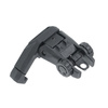 IMI Defense - Szczerbinka offsetowa składana Polymer Rear Flip Up Sight 45 Degrees Offset - Czarna - IMI-Z7245-BLK