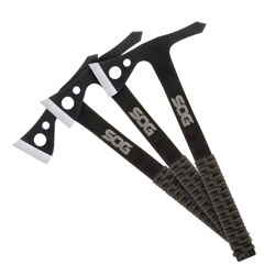 SOG - Tomahawk do rzucania - 3 sztuki - Czarny - TH1001-CP