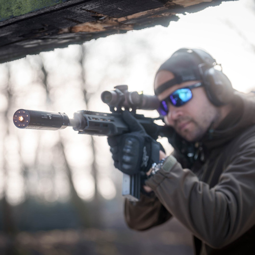 Gomander - Tłumik do broni Tactinox QD L - 5,56 mm - Gwint M26x1,5 - Czarny - TB0.9650