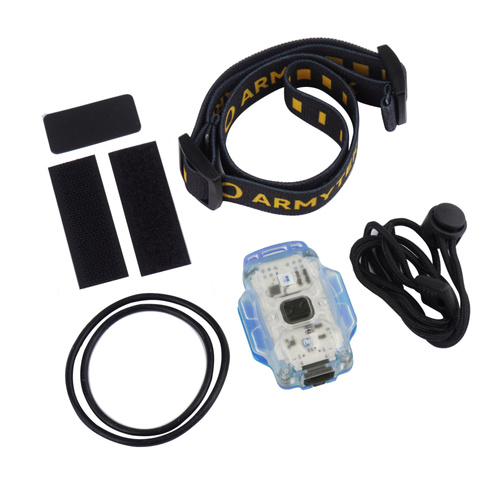 Armytek - Latarka kieszonkowa LED Crystal Pro UV - Niebieski - F10301BUV