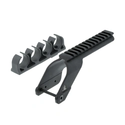 UTG - Szyna Picatinny Optic Mount dla Mossberga 500 & 590 z ładownicą na naboje - MT-MB590
