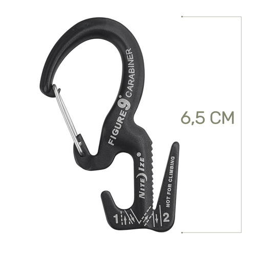 Nite Ize - Karabinek z zaciskiem Carabiner Figure 9 Small - C9S-02-01