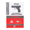 Umarex - Replika ASG pistoletu Walther PDP Compact 4" - 6 mm BB - Green Gas - 2.6559