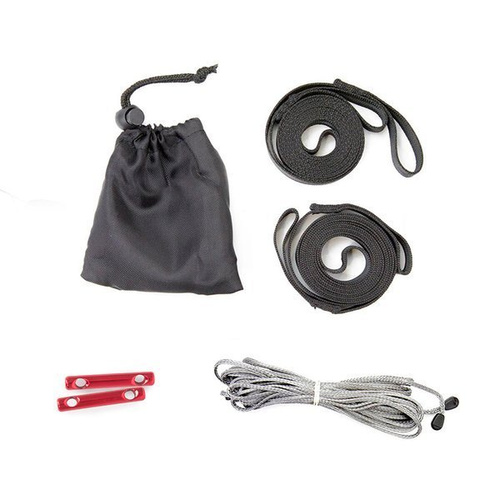 Lesovik - Hamak turystyczny lekki SUL z zawieszeniem SMUK UL - Forest Green