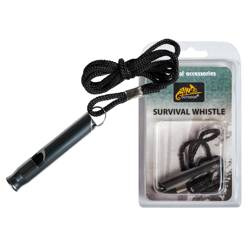 Helikon - Gwizdek ratunkowy Survival Whistle - Czarny - GW-SUR-AL-01