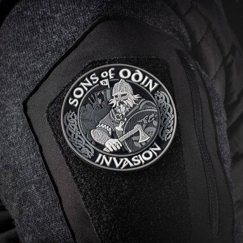 M-Tac - Naszywka PVC 3D Sons of Odin - Czarna/Szara - 51137211