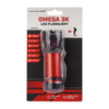 Falcon Eye - Latarka ręczna Omega 3K - Strobe - 3000 lm - Czarna/Czerwona - FHH0143