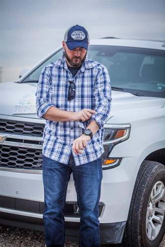 Helikon - Koszula TRIP Nylon Blend - Indigo Plaid - KO-TRI-NB-P8