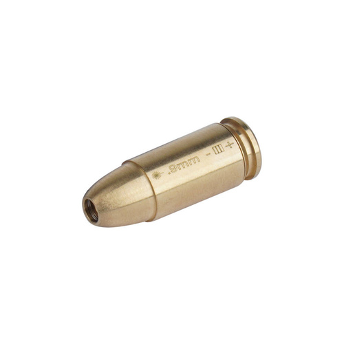 Vector Optics - Nabój laserowy 9 mm - Czerwony laser - Mosiężny - SCBCR-11