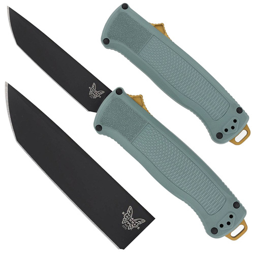 Benchmade - Nóż EDC Shootout - CPM-CruWear - Sage Green - 5370BK-07