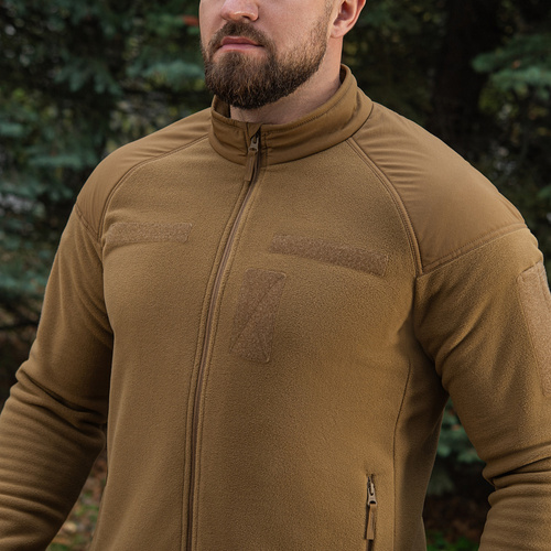 M-Tac - Kurtka Combat Fleece Polartec Jacket - Coyote Brown - 20491017