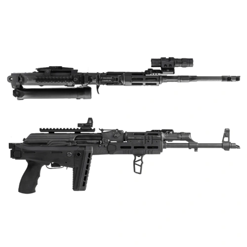 UTG Pro - Kolba składana AK Side Folding Stock do karabinków platformy AK - Czarny - RBU47FS01