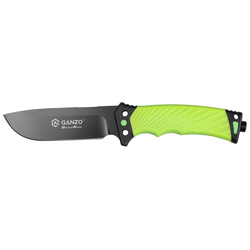 Ganzo - Nóż survivalowy Firebird z krzesiwem - Zielony - G8012V2-LG