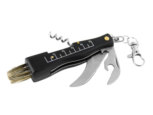 Joker - Nóż wielofunkcyjny do zbierania grzybów - Czarny - JKR90