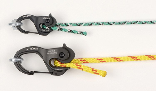 Nite Ize - Klamra naciągowa CamJam® XT™ Large Aluminum Rope Tightener - Czarny - NCJLA-01-R3