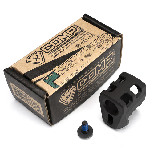 Strike Industries - Kompensator do SMC Alpha MKII 3,9" rozmiar S - Czarny - SI-SMC-COMP-S