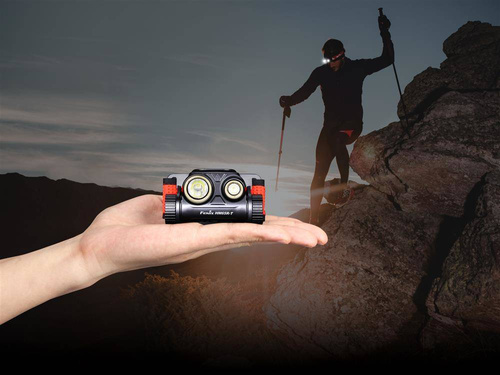 Fenix - Latarka czołówka LED HM65R-T z akumulatorem 3500 mAh - 1500 lumenów - 039-468