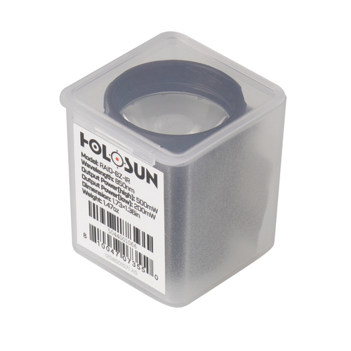 Holosun - Night RAIDer - Latarka na broń RAID IR - Picatinny/M-LOK - IPX8 - Czarna - RAID z głowicą LED IR