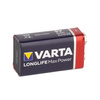 VARTA - Bateria Alkaliczna Longlife Max Power 9 V (PP3) - 6LR61 / 4722