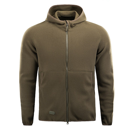 M-Tac - Bluza polarowa z kapturem Lite Microfleece Hoodie - Army Olive - 20026062